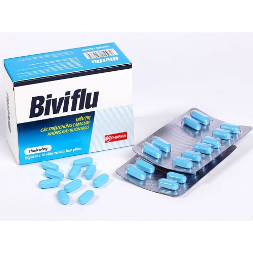 Điều trị cảm sốt không gây buồn ngủ Biviflu