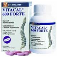 VitaHealth VitaCal 600 Forte Tab BT/60