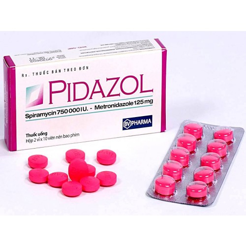 Kháng sinh phối hợp Pidazol