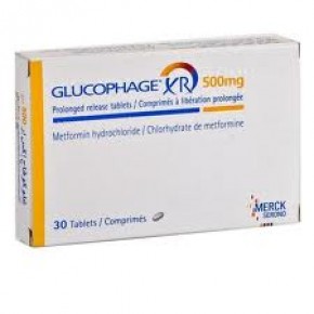 Glucophage XR Tab 500mg
